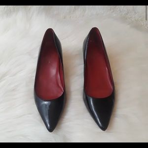 Cole Haan NikeAir Black Patent Leather Heel Shoes